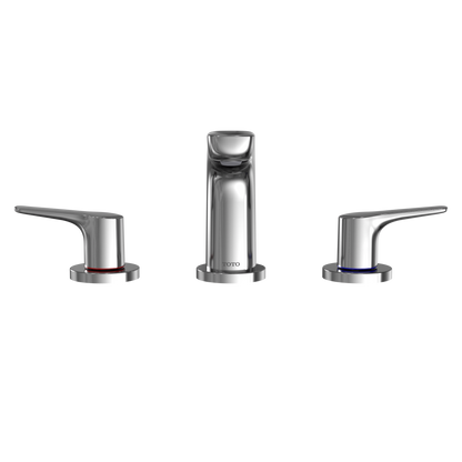 TOTO TLG03201U#CP Gs Series 1.2 Gpm Two Handle Widespread Bathroom Sink Faucet With Drain Assembly - Polished Chrome