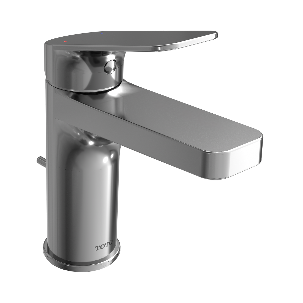 TOTO TL363SD12R#CP Oberon S Single Handle 1.2 Gpm High-Efficiency Bathroom Sink Faucet - Polished Chrome