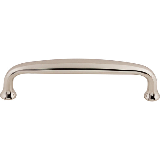 TOP KNOBS M1280 Charlotte 4" Center to Center Bar Pull - Polished Nickel