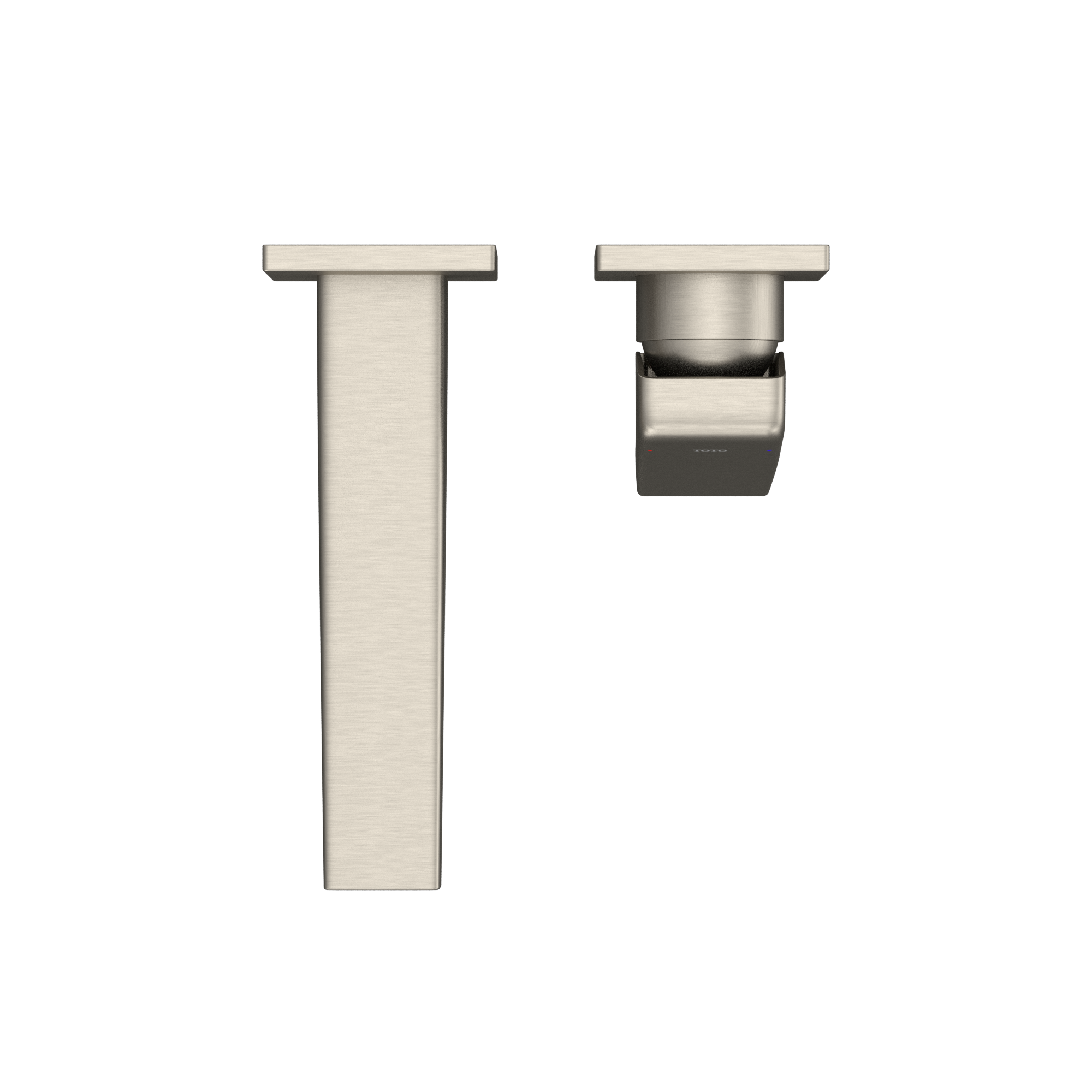 TOTO TLG10307U#BN Gb 1.2 Gpm Wall-Mount Single-Handle Bathroom Faucet With Comfort Glide Technology - Brushed Nickel