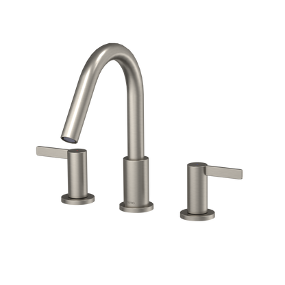 TOTO TBG11201UA#BN Gf Two Lever Handle Deck-Mount Roman Tub Filler Trim - Brushed Nickel