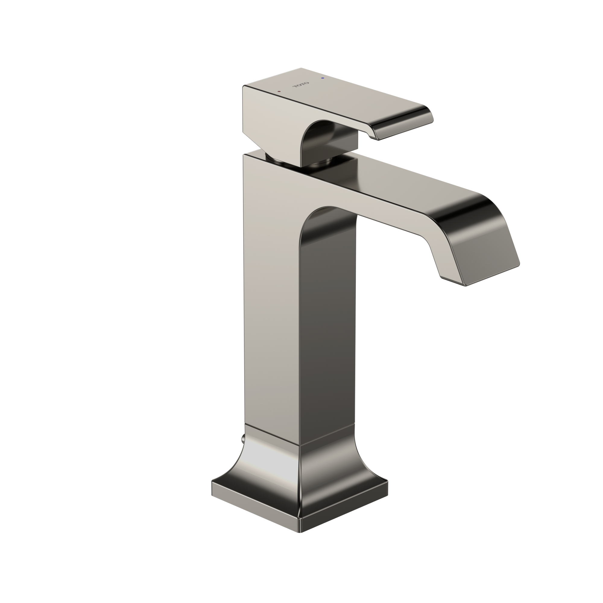 TOTO TLG08303U#PN Gc 1.2 Gpm Single Handle Semi-Vessel Bathroom Sink Faucet With Comfort Glide Technology - Polished Nickel