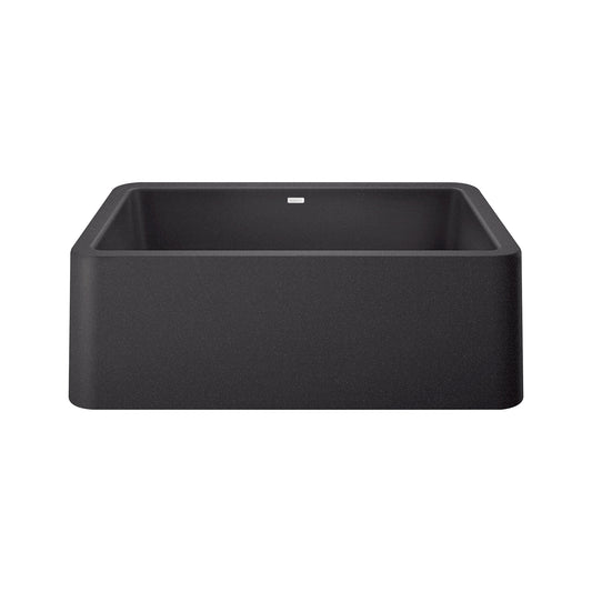 BLANCO 401732 Ikon Ikon SILGRANIT 30" Single Bowl Apron-Front Farmhouse Sink - Anthracite in Anthracite