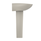 TOTO LPT242.8G#03 Prominence Oval Basin Pedestal Bathroom Sink With Cefiontect For 8 Inch Center Faucets - Bone