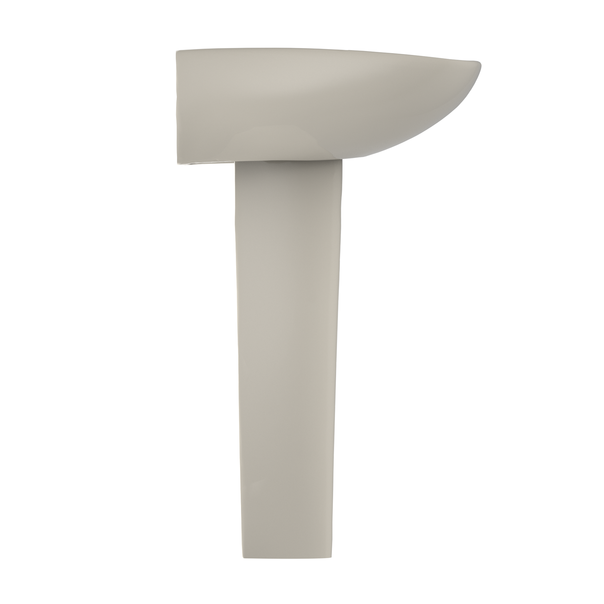 TOTO LPT242.8G#03 Prominence Oval Basin Pedestal Bathroom Sink With Cefiontect For 8 Inch Center Faucets - Bone