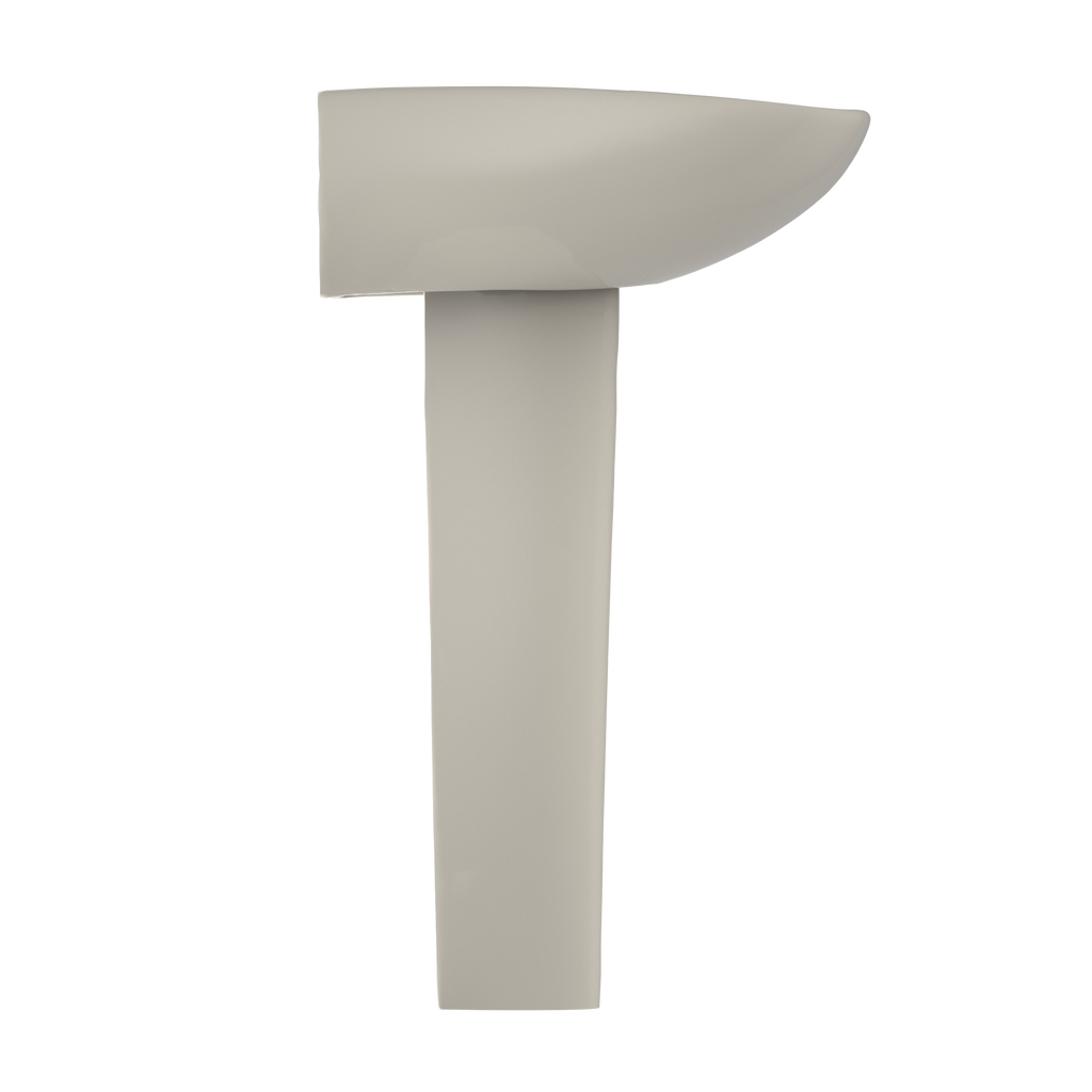 TOTO LPT242G#03 Prominence Oval Basin Pedestal Bathroom Sink With Cefiontect For Single Hole Faucets - Bone