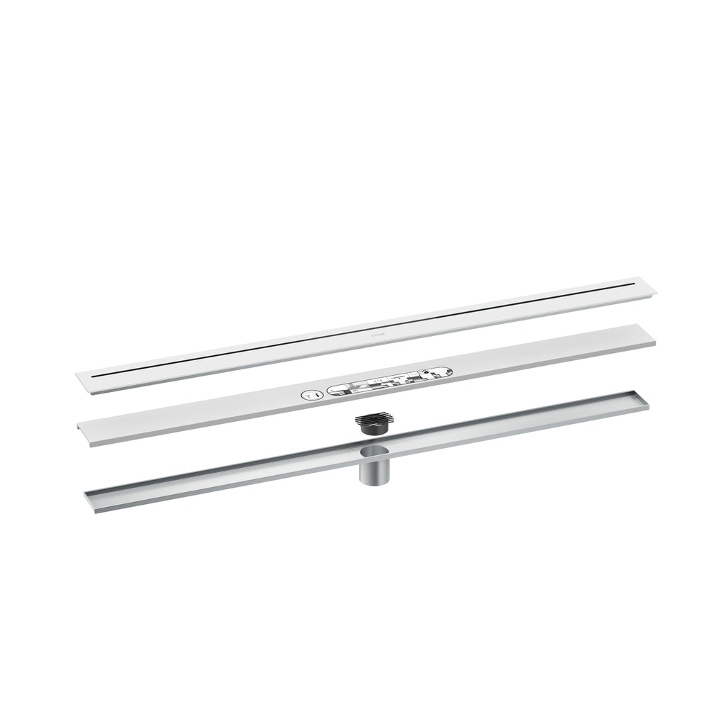 AXOR 42523701 Drains Floor Installation 39 3/8" - Matte White