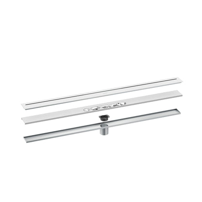 AXOR 42523701 Drains Floor Installation 39 3/8" - Matte White
