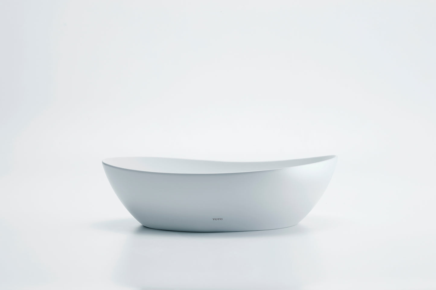 TOTO LT477G#01  Kiwami Asymmetrical Vessel Bathroom Sink With Cefitontect - Cotton White