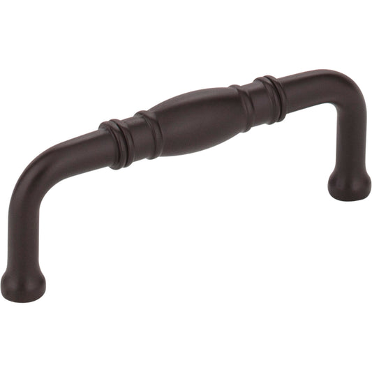 JEFFREY ALEXANDER Z290-3-ORB Durham 3" Center-to-Center Bar Pull - Dark Bronze