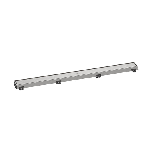HANSGROHE 56038801 RainDrain Match Trim for 31 1/2" Rough with Height Adjustable Frame in Brushed Stainless Steel