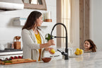 HANSGROHE 04792670 Joleena Semi-Pro Kitchen Faucet, 2-Spray, 1.75 GPM - Matte Black