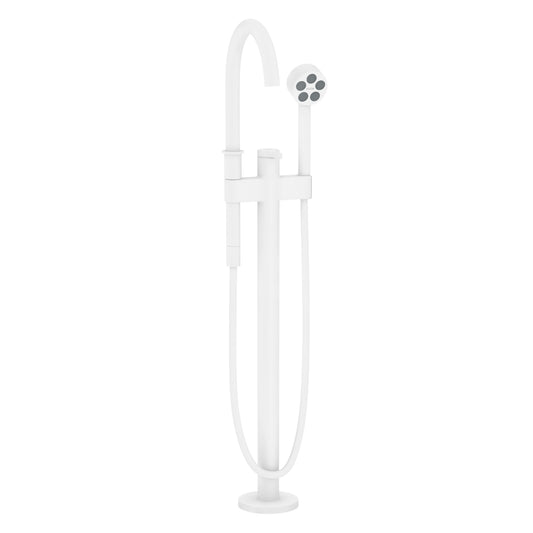 AXOR 48441701 One Freestanding Tub Filler Trim with 1.75 GPM Handshower - Matte White