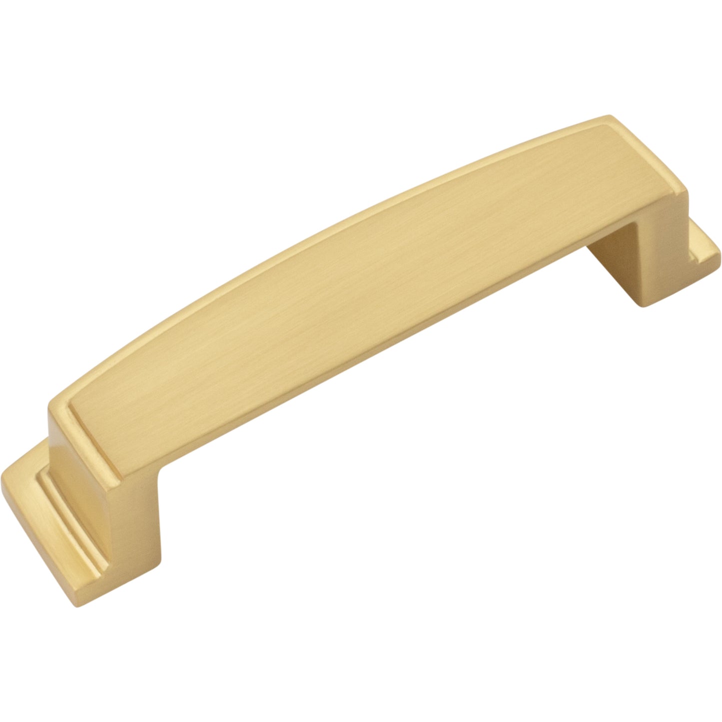 JEFFREY ALEXANDER 141-96BG Renzo 96 mm Center-to-Center Cup/Bin Pull - Brushed Gold