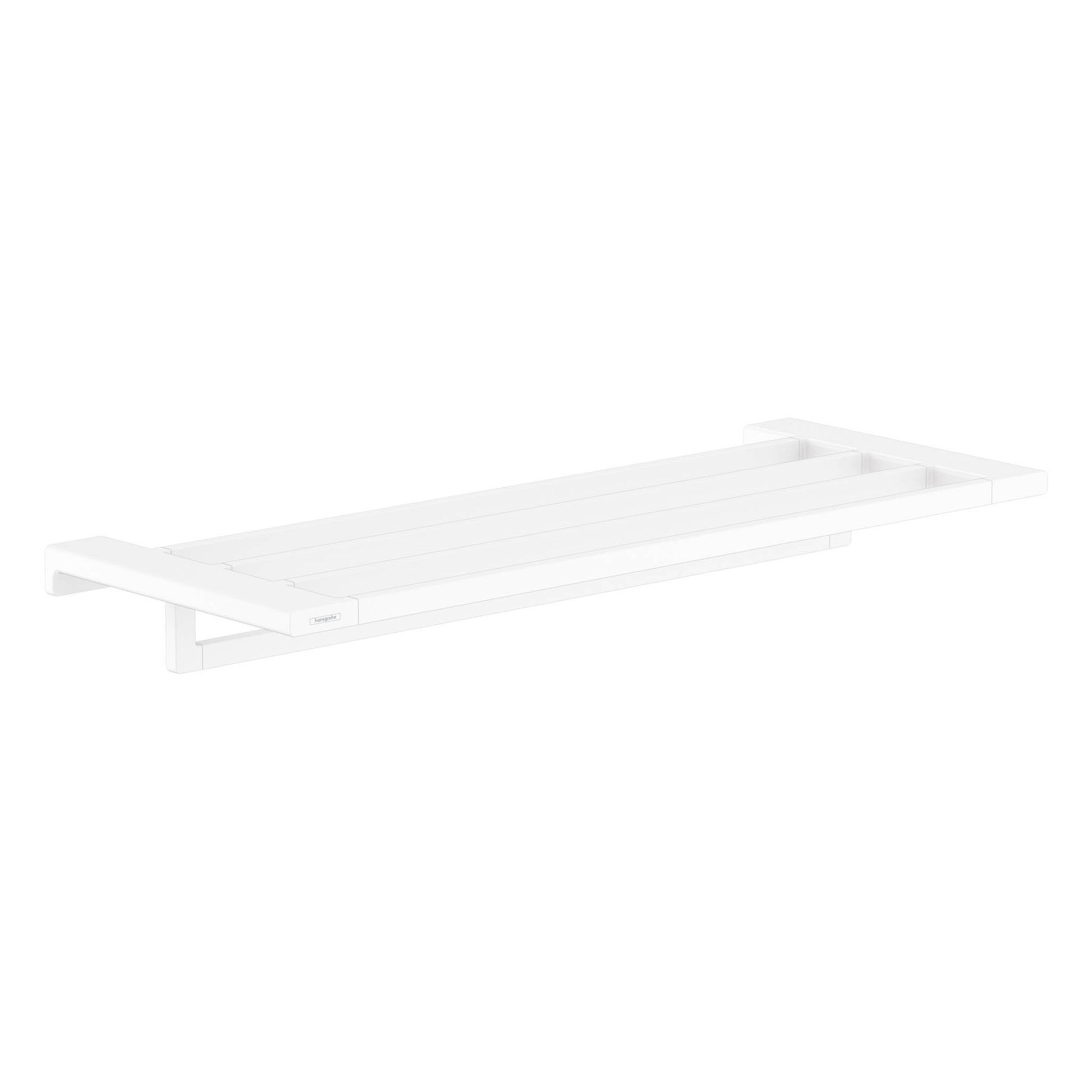 HANSGROHE 41751700 AddStoris Towel Rack with Towel Bar - Matte White
