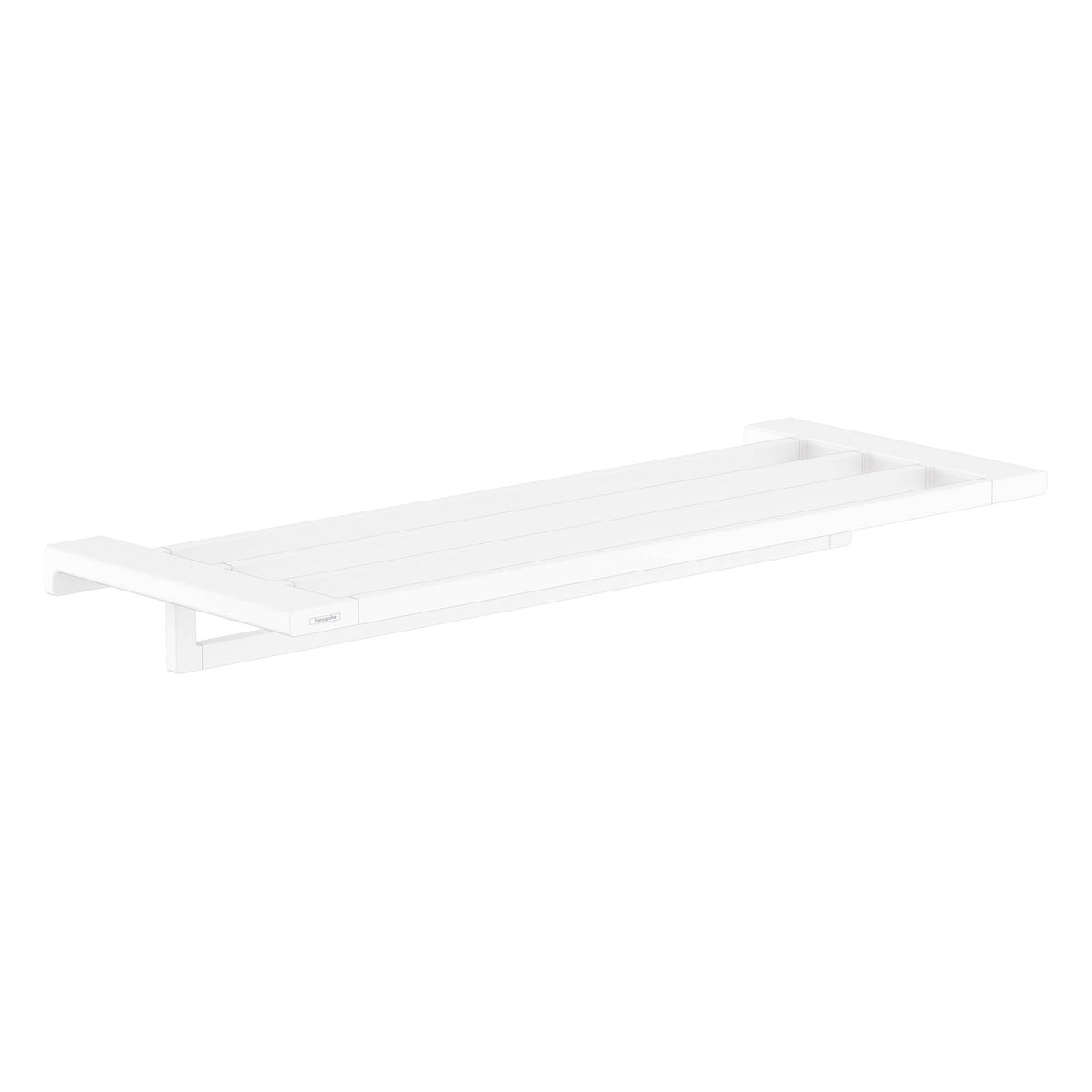 HANSGROHE 41751700 AddStoris Towel Rack with Towel Bar - Matte White