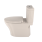 TOTO MS446124CEMGN#12 Aquia IV WASHLET+ Two-Piece Elongated Dual Flush 1.28 and 0.9 GPF Toilet with CEFIONTECT , Sedona Beige