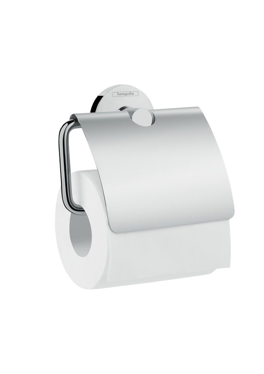 HANSGROHE 41723000 Logis Universal Toilet Paper Holder with Cover - Chrome