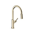 HANSGROHE 04852830 Locarno HighArc Kitchen Faucet, 2-Spray Pull-Down, 1.75 GPM - Polished Nickel