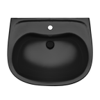 TOTO LPT242#51 Prominence Oval Basin Pedestal Bathroom Sink For Single Hole Faucets - Ebony