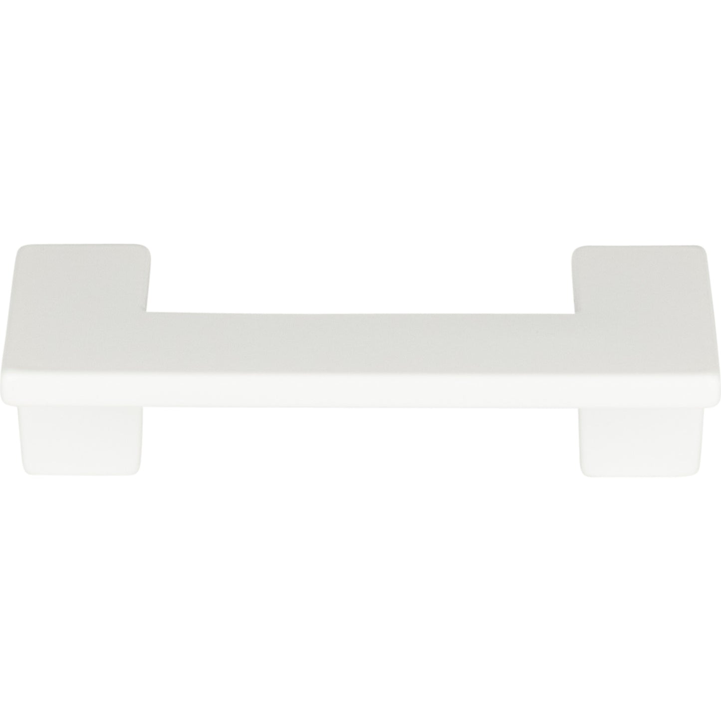 ATLAS A846-WG U Turn 2 1/2" Center to Center Bar Pull , High White Gloss