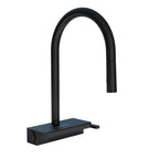 HANSGROHE 73831671 Aquno Select HighArc Kitchen Faucet, 3-Spray Pull-Down with sBox, 1.75 GPM - Matte Black