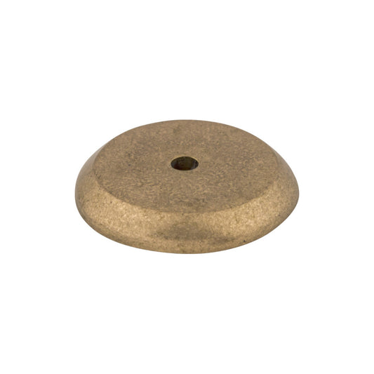 TOP KNOBS M1461 Aspen Round Knob Backplate - Light Bronze