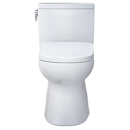 TOTO MW4744726CUFGA#01 Washlet+ Vespin Ii 1G Two-Piece Elongated 1.0 Gpf Toilet With Auto Flush Washlet+ S7 Contemporary Bidet Seat - Cotton White