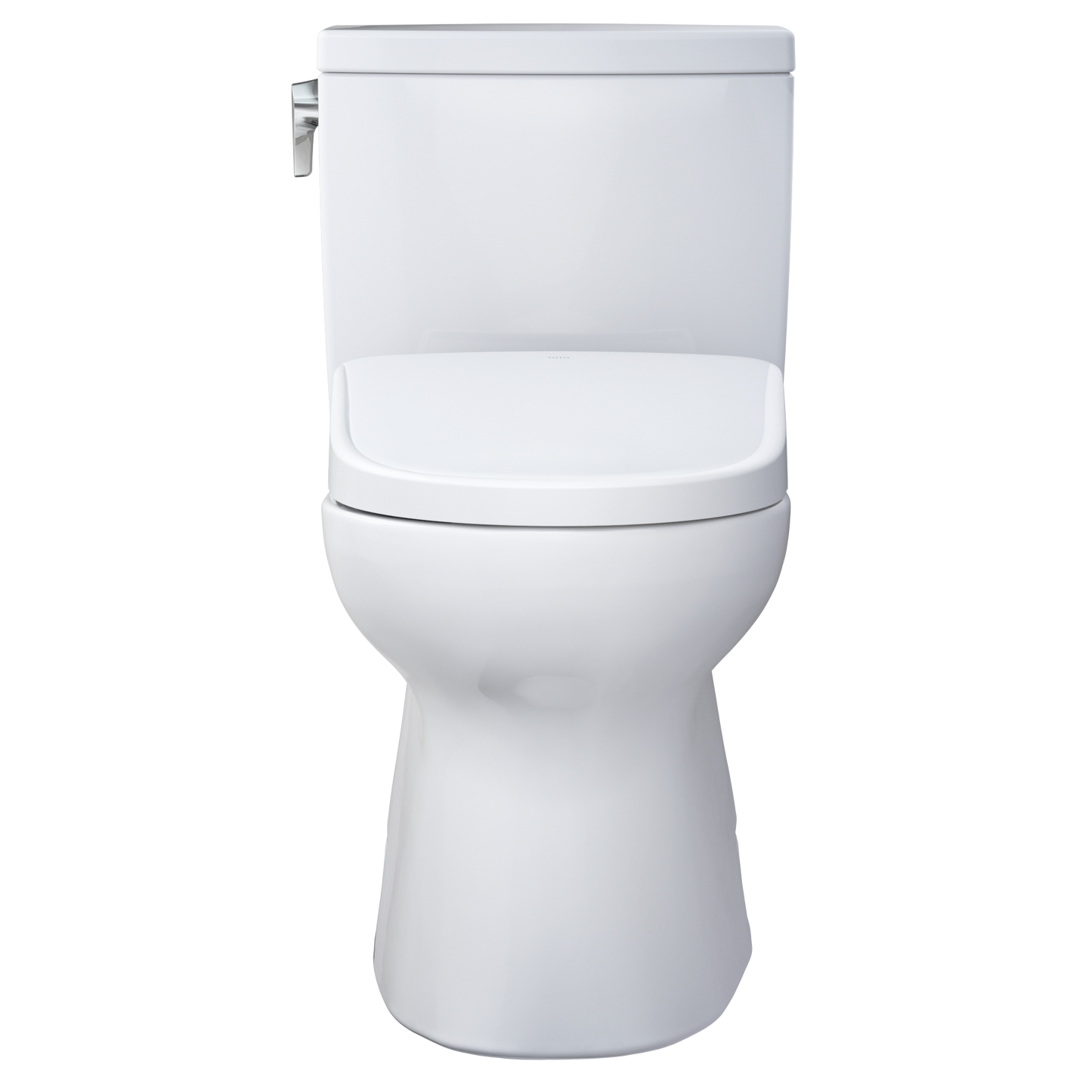 TOTO MW4744726CUFGA#01 WASHLET+ Vespin II 1G Two-Piece Elongated 1.0 GPF Toilet with Auto Flush WASHLET+ S7 Contemporary Bidet Seat , Cotton White