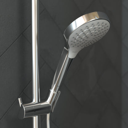 HANSGROHE 26803401 Croma Select S Handshower 110 Vario-Jet, 2.5 GPM - White/Chrome