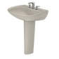 TOTO LPT242.8G#03 Prominence Oval Basin Pedestal Bathroom Sink with CeFiONtect for 8 inch Center Faucets , Bone