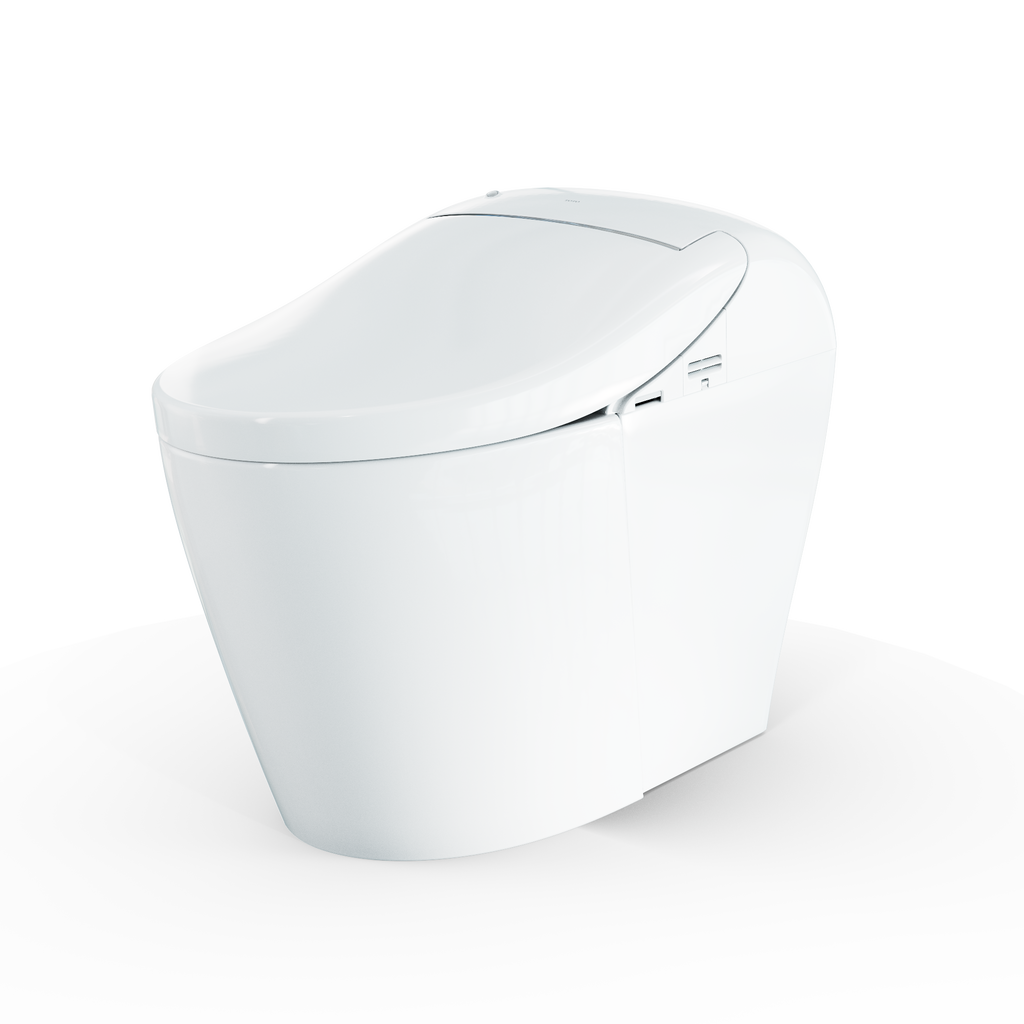 TOTO MS7631CEMFG#01 Washlet G5A 1.2 Or 1.0 Gpf Smart Toilet With Integrated Bidet Seat And Cefiontect - Cotton White