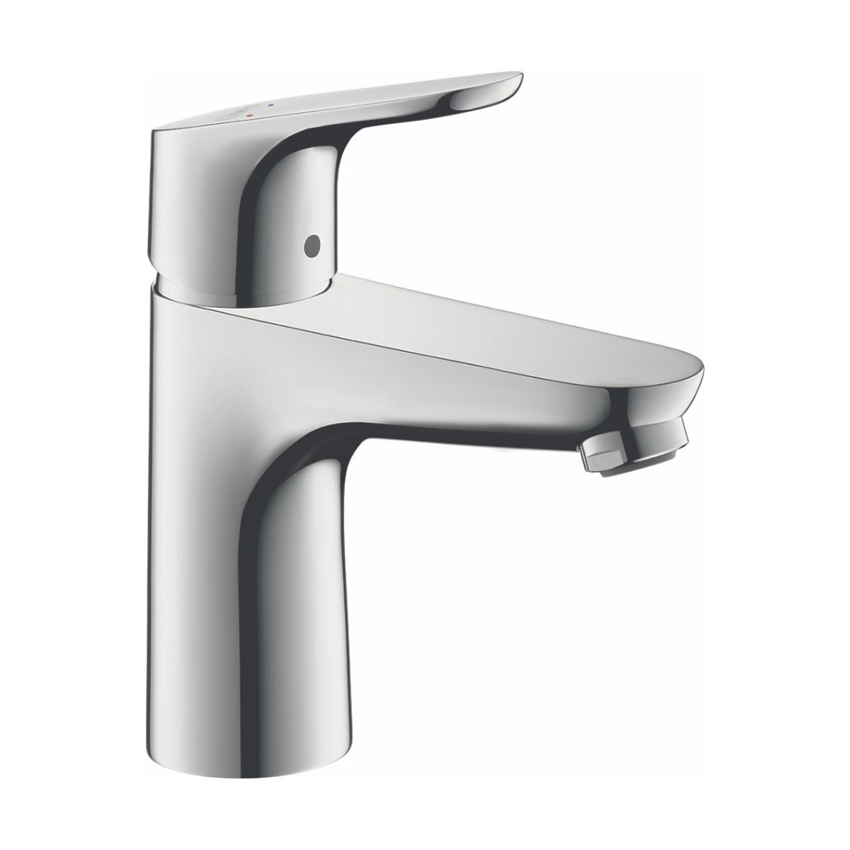 HANSGROHE 04371000 Chrome Focus Modern Single Hole Bathroom Faucet 1.2 GPM