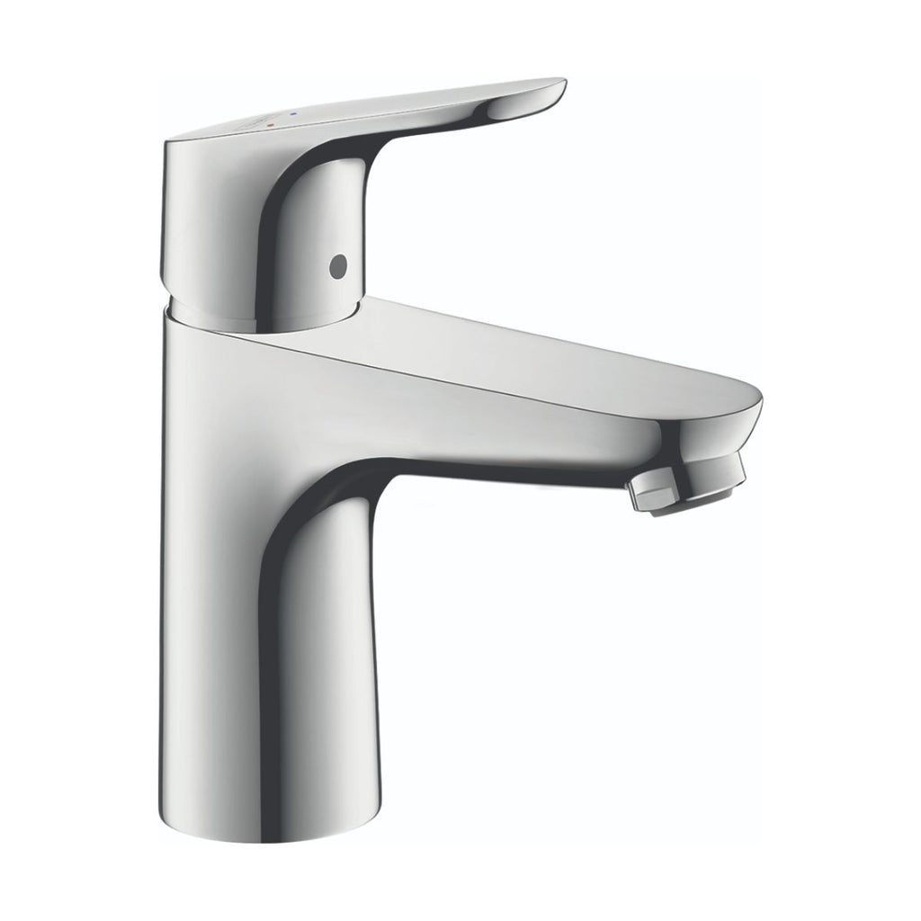 HANSGROHE 04371000 Focus Single-Hole Faucet 100 with Pop-Up Drain, 1.2 GPM - Chrome