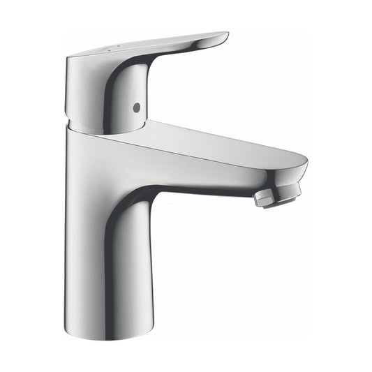 HANSGROHE 04371000 Focus Single-Hole Faucet 100 with Pop-Up Drain, 1.2 GPM - Chrome