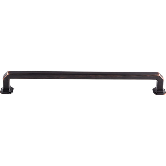 TOP KNOBS TK292TB Emerald 12" Center to Center Appliance Pull - Tuscan Bronze