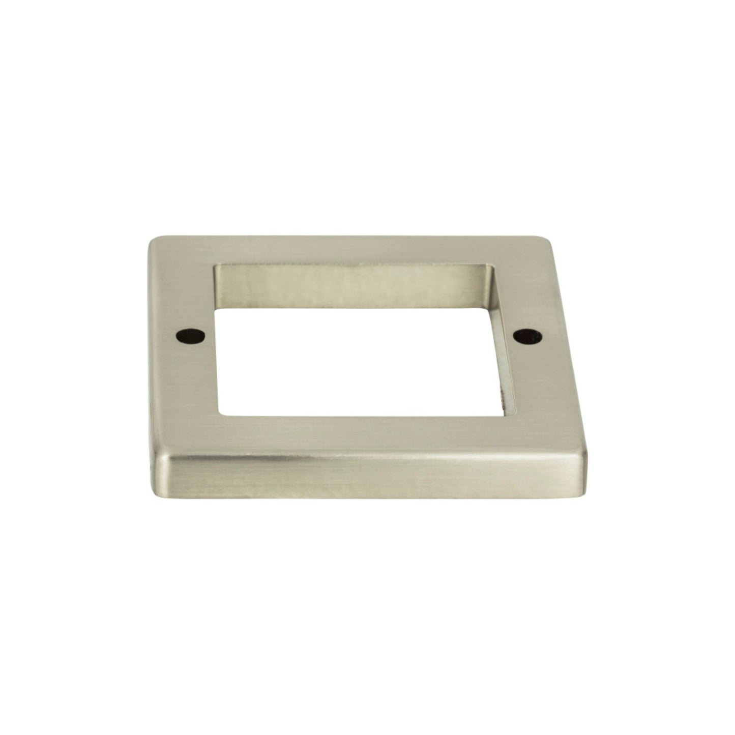 ATLAS 393-BN Tableau Square Pull Backplate , Brushed Nickel