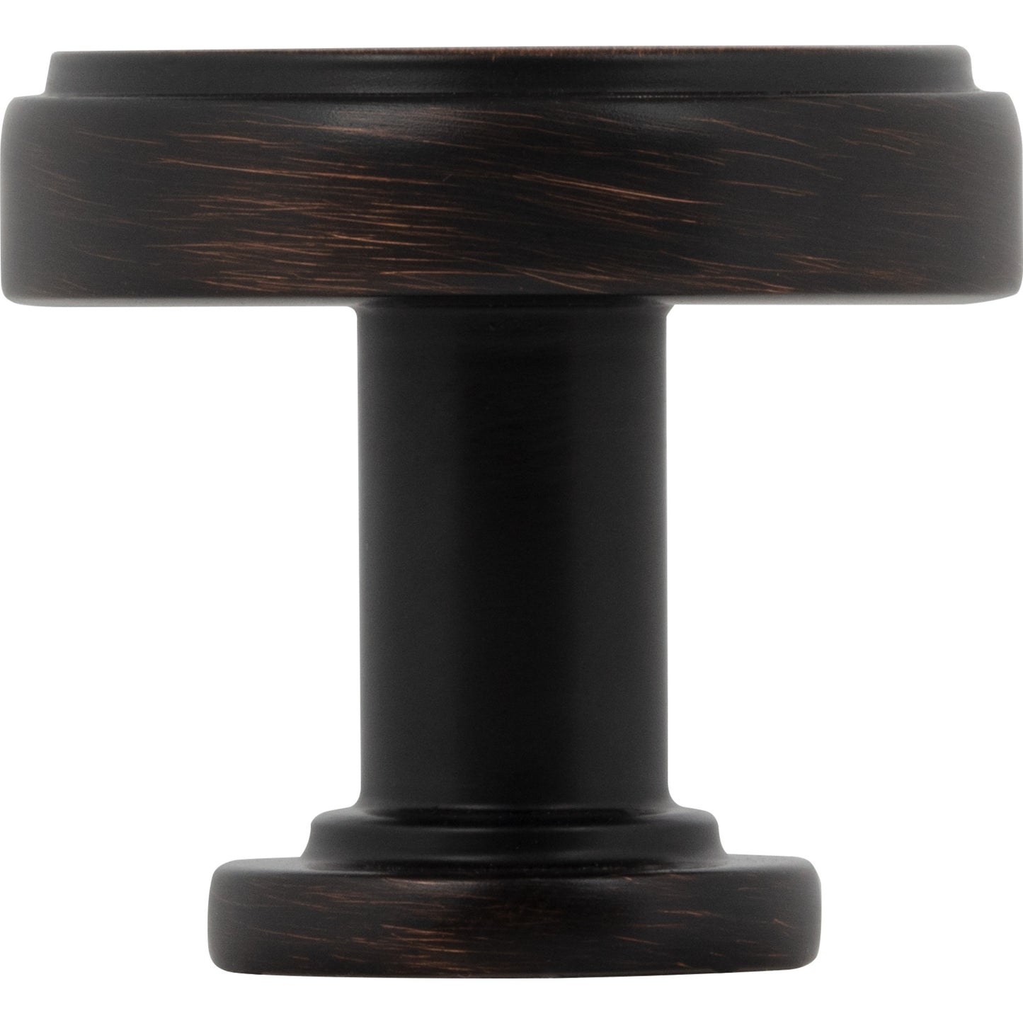 JEFFREY ALEXANDER 171DBAC Richard 1-1/4" Diameter Round Knob - Brushed Oil Rubbed Bronze