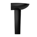 TOTO LPT241.4#51 Supreme Oval Basin Pedestal Bathroom Sink For4 Inch Center Faucets - Ebony