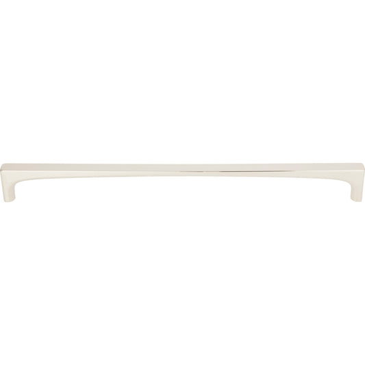 TOP KNOBS TK1017PN Riverside 12" Center to Center Bar Pull - Polished Nickel