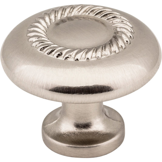 ELEMENTS Z118-SN Cypress 1-1/4" Diameter Mushroom Knob - Satin Nickel