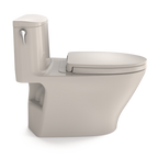 TOTO MS642124CEFG#12 Nexus One-Piece Elongated 1.28 Gpf Universal Height Toilet With Cefiontect And Ss124 Softclose Seat - Sedona Beige