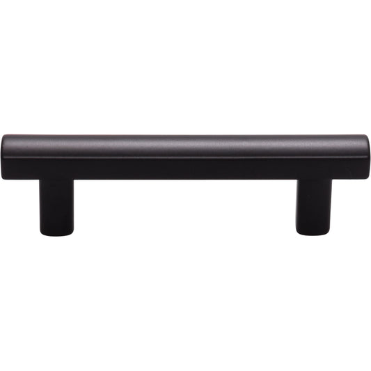 TOP KNOBS TK903BLK Hillmont 3" Center to Center Bar Pull - Flat Black