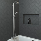 HANSGROHE 27143001 Croma Showerpipe 150 1-Jet with Tub Filler, 2.0 GPM - Chrome