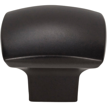 JEFFREY ALEXANDER 431MB Sonoma 1-3/16" Length Square Knob - Matte Black