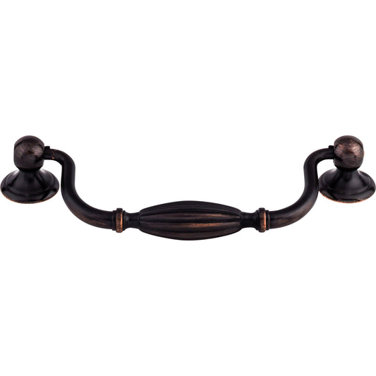 TOP KNOBS M1627 Tuscany 5 1/16" Center to Center Drop Handle - Tuscan Bronze