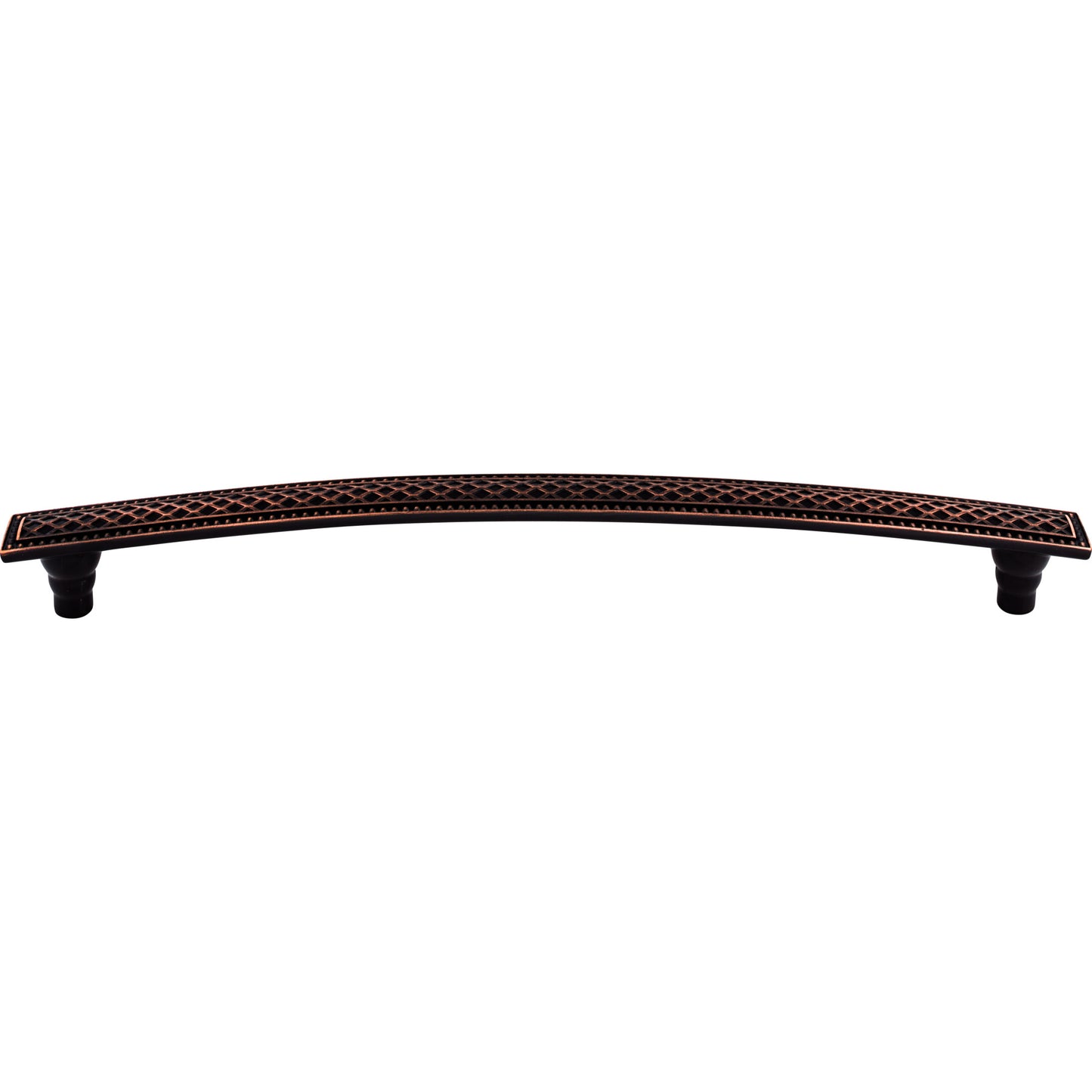 TOP KNOBS TK177TB Trevi 12" Center to Center Appliance Pull - Tuscan Bronze