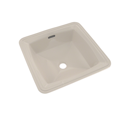 TOTO LT491G#12 Connelly Square Undermount Bathroom Sink With Cefiontect - Sedona Beige