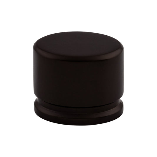 TOP KNOBS TK61ORB Oval 1 3/8" Length Oval Knob - Oil Rubbed Bronze