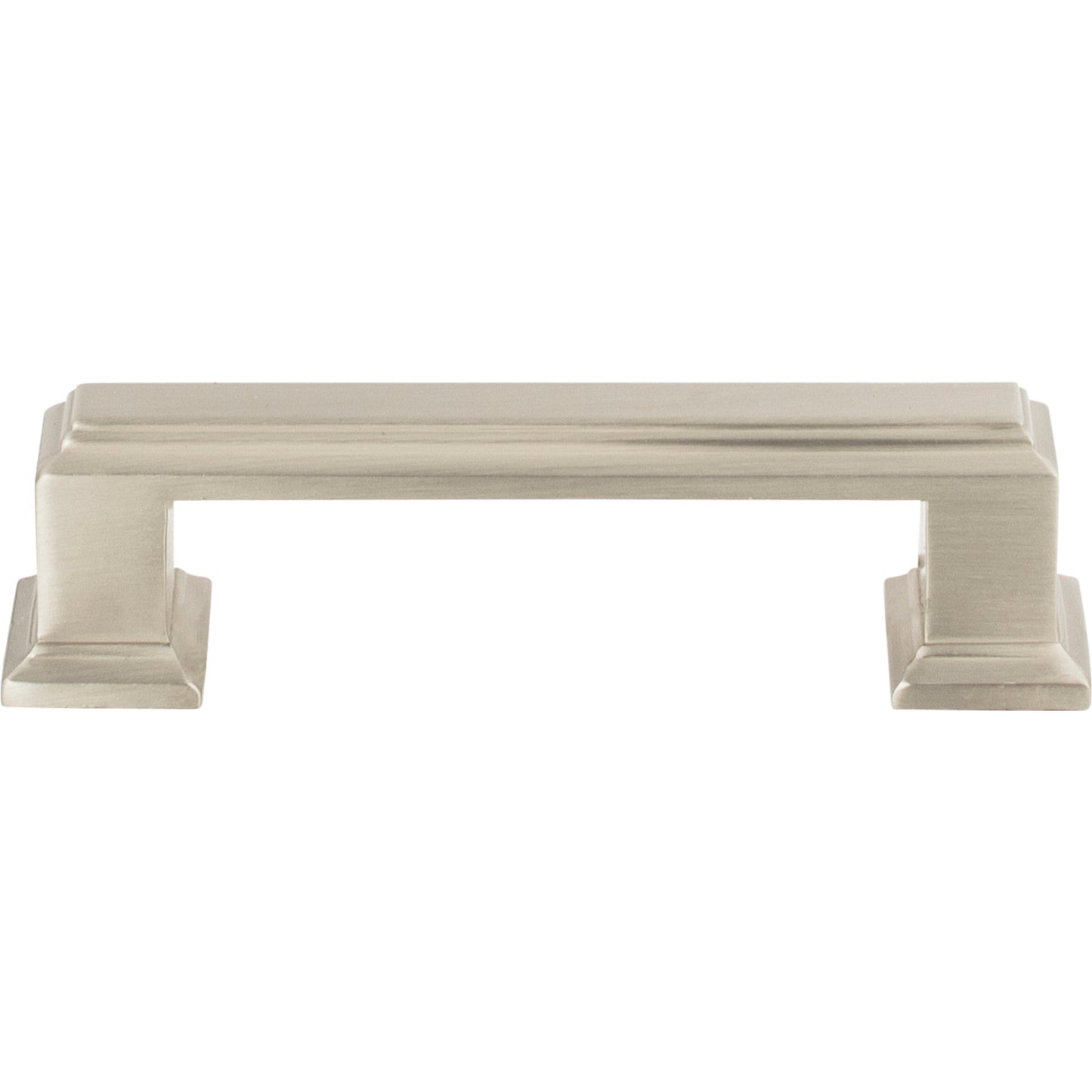 ATLAS 291-BRN Sutton Place 3" Center to Center Bar Pull , Brushed Nickel